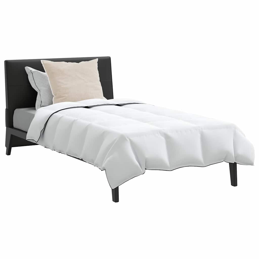 Duvet de Inverno com Travesseiro 2 pcs Branco Pena de ganso