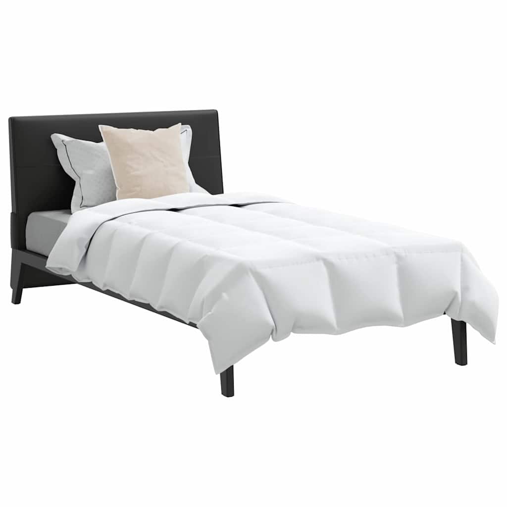 Duvet de Inverno com Travesseiro 2 pcs Branco Pena de ganso