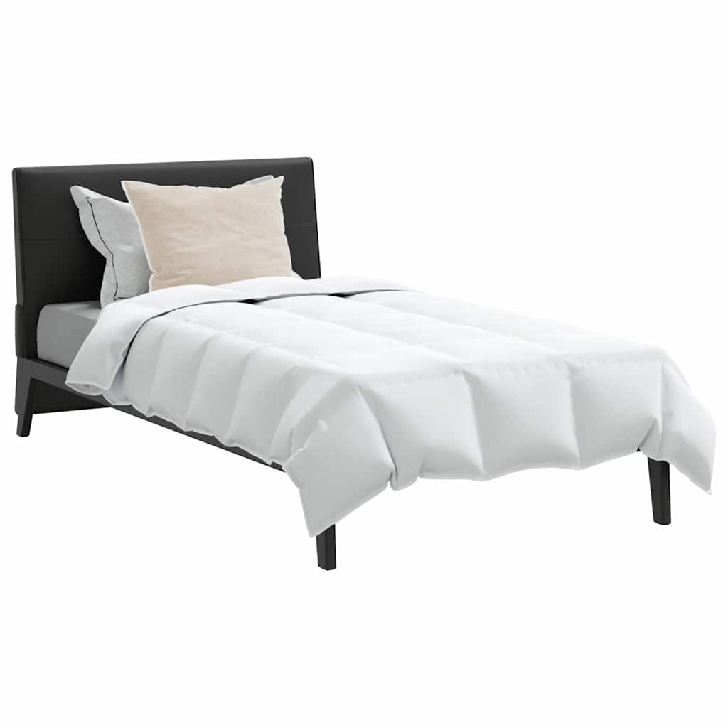 Edredom com Travesseiro 2 pcs Branco Pena de ganso