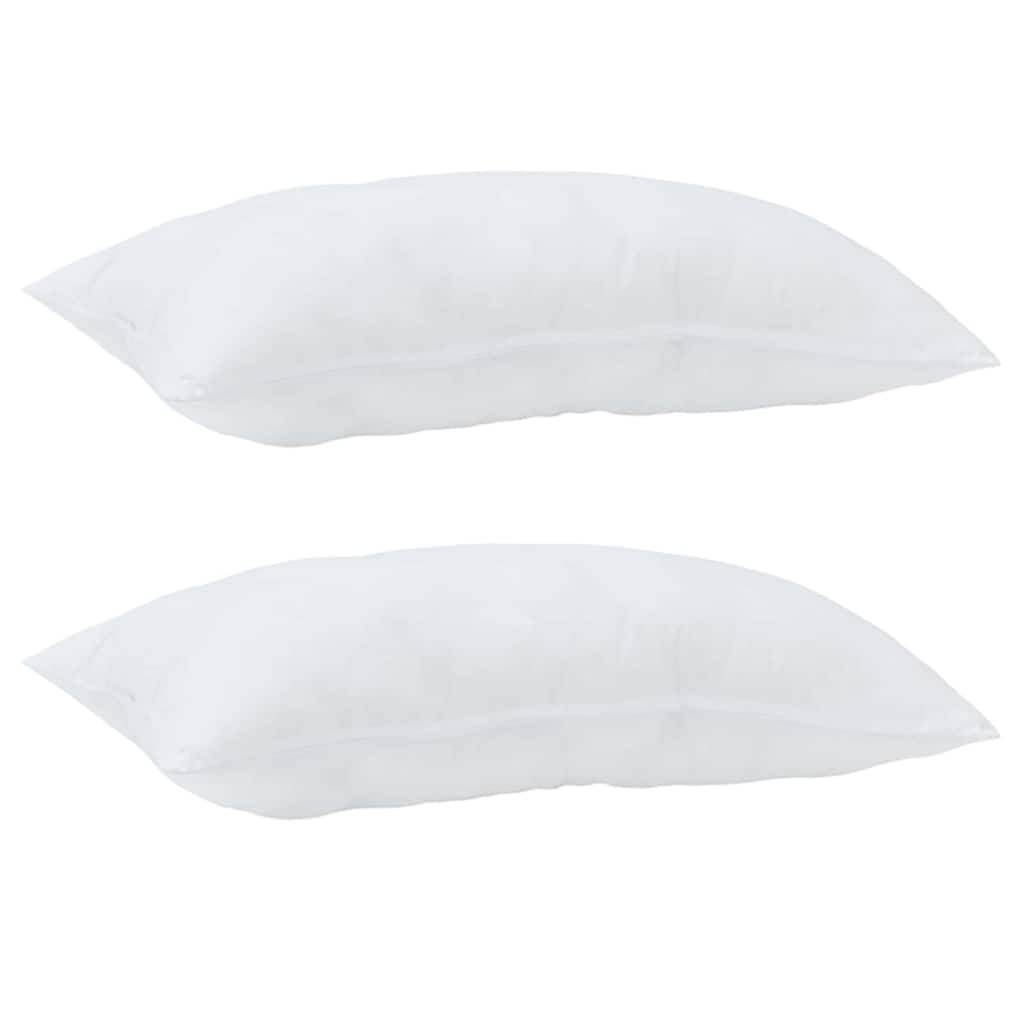 Edredom com Travesseiro com travesseiro 2 pcs Branco Microfibra
