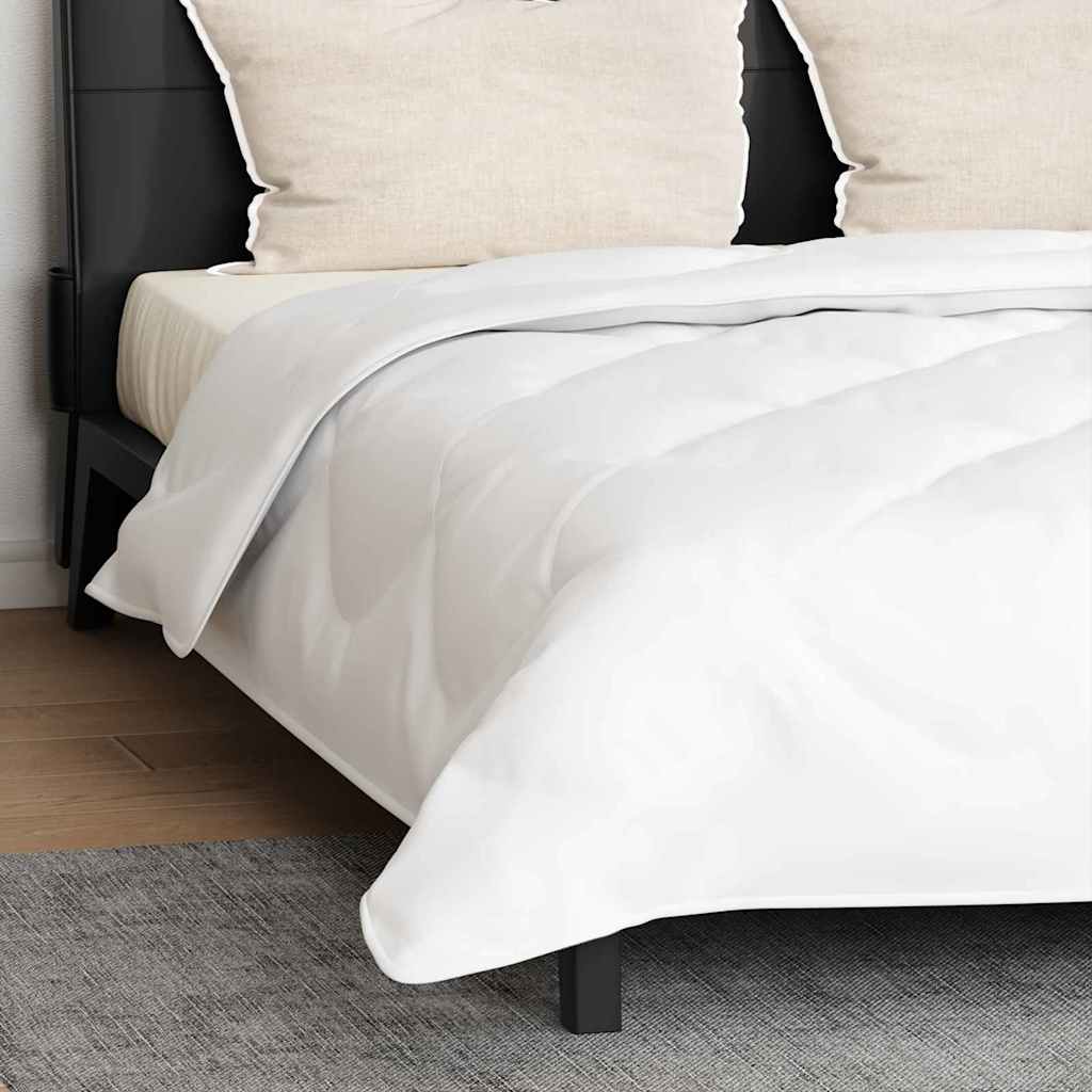 Edredão com travesseiro 3 pcs Branco Microfibra