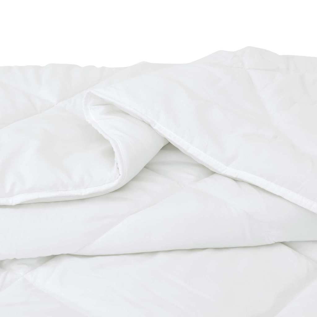 Duvet para Todas as Estações 3 pcs Branco Microfibra