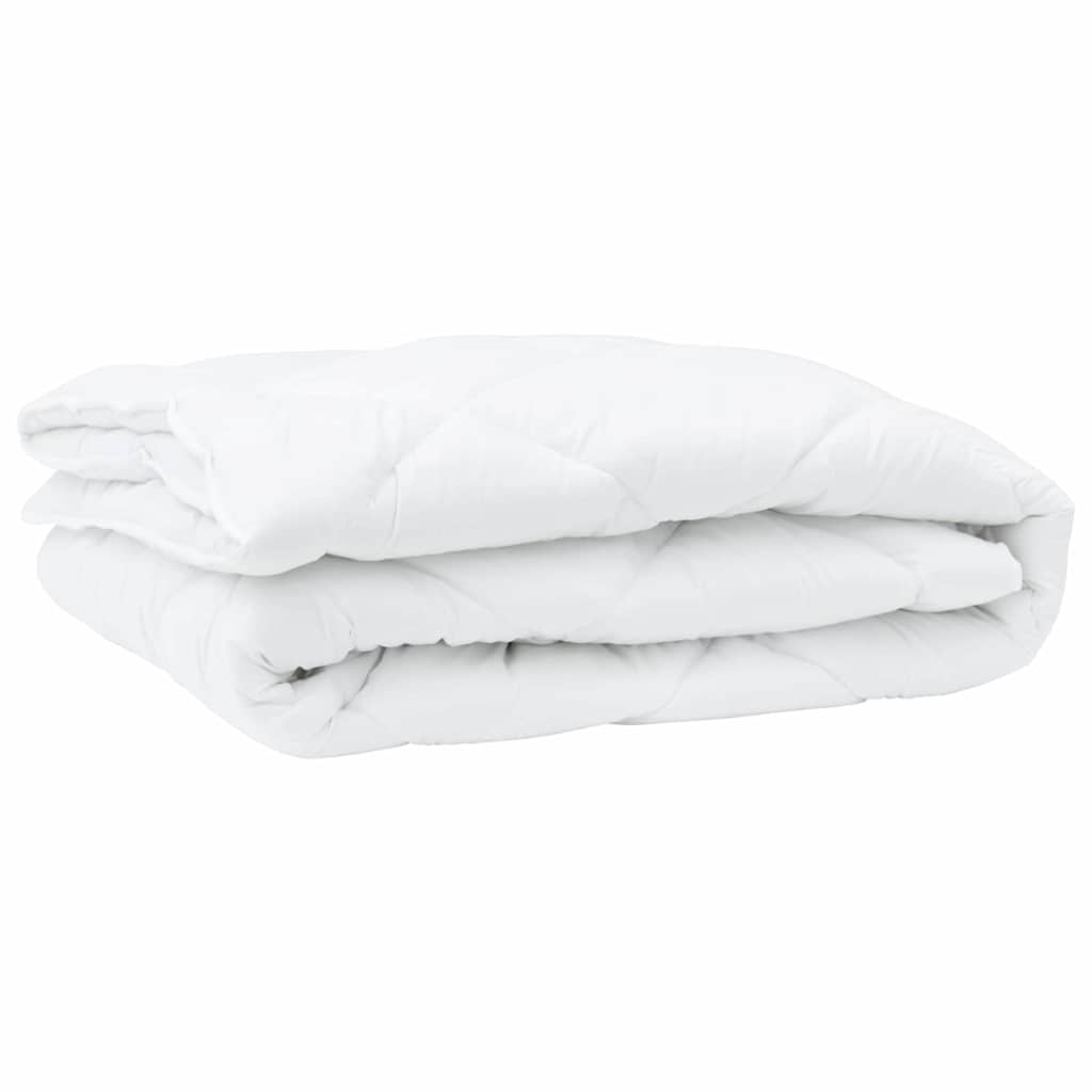 Duvet para Todas as Estações 3 pcs Branco Microfibra