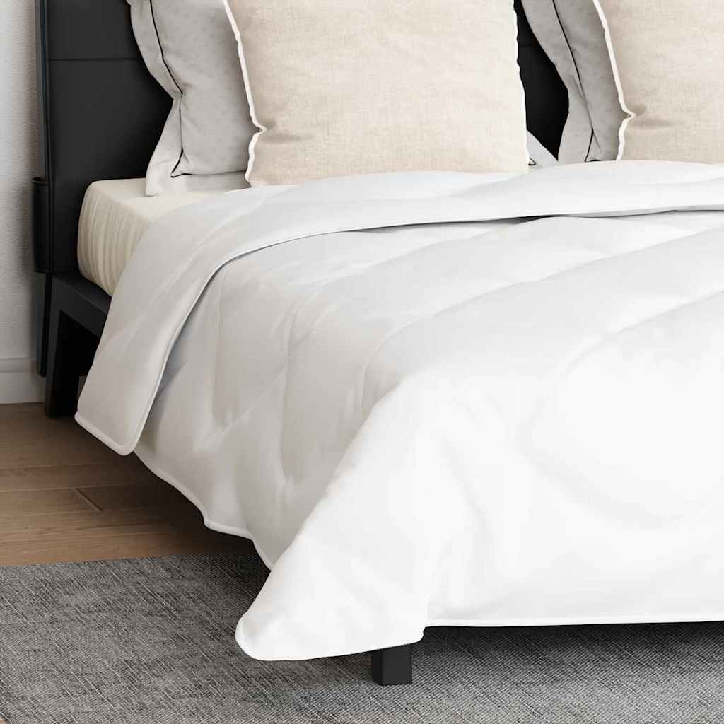 Edredão com travesseiro 3 pcs Branco Microfibra