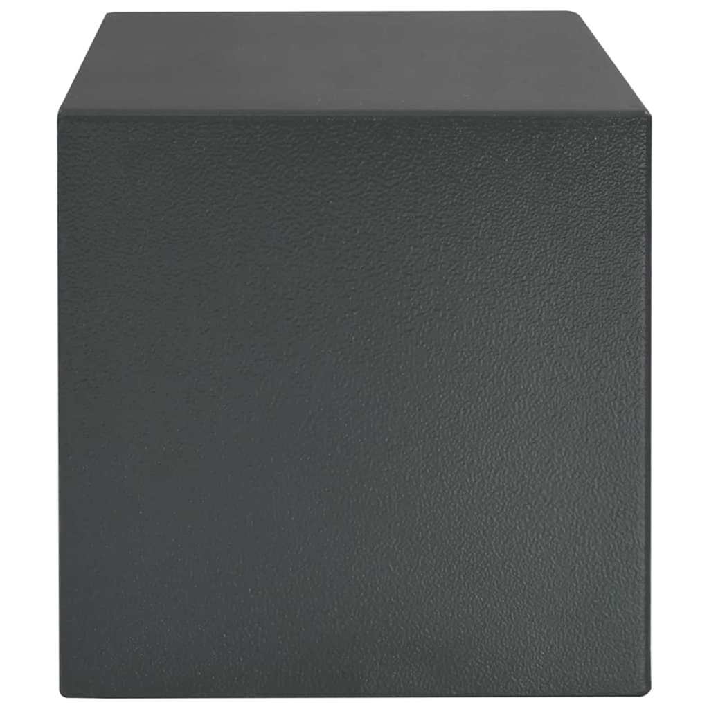 Cofre Digital com bloqueio Cinza escuro 25 x 35 x 25 cm Aço