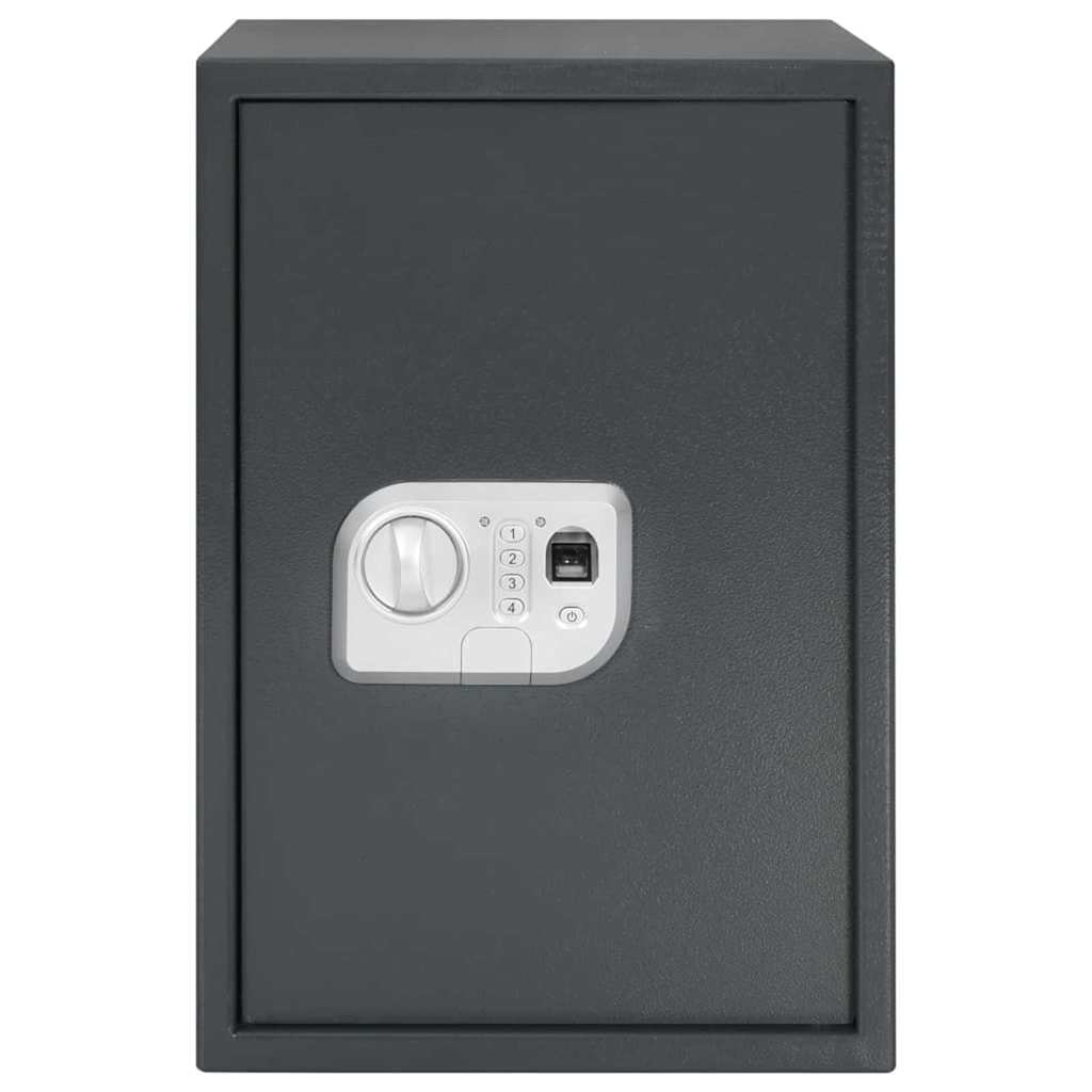 Cofre Digital com bloqueio Cinza escuro 31 x 35 x 50 cm Aço