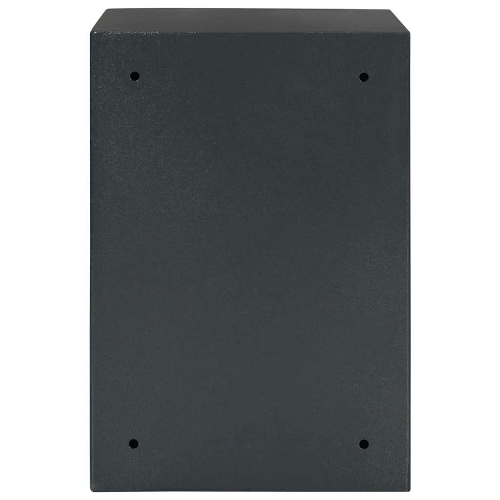 Cofre com bloqueio Cinza escuro RAL7016 31 x 35 x 50 cm Aço