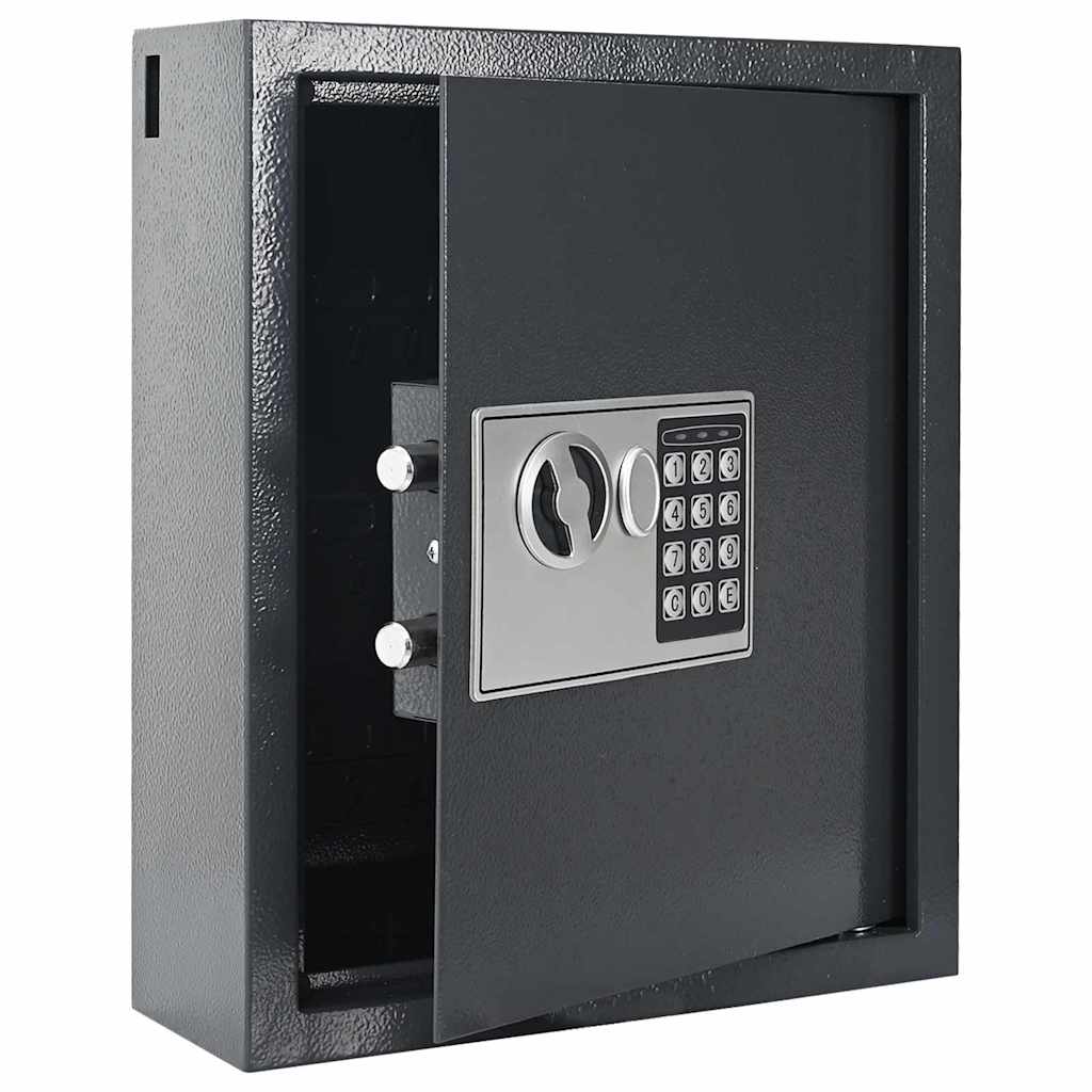 Cofre Digital com bloqueio Cinzeto 30 x 10 x 36.5 cm Aço