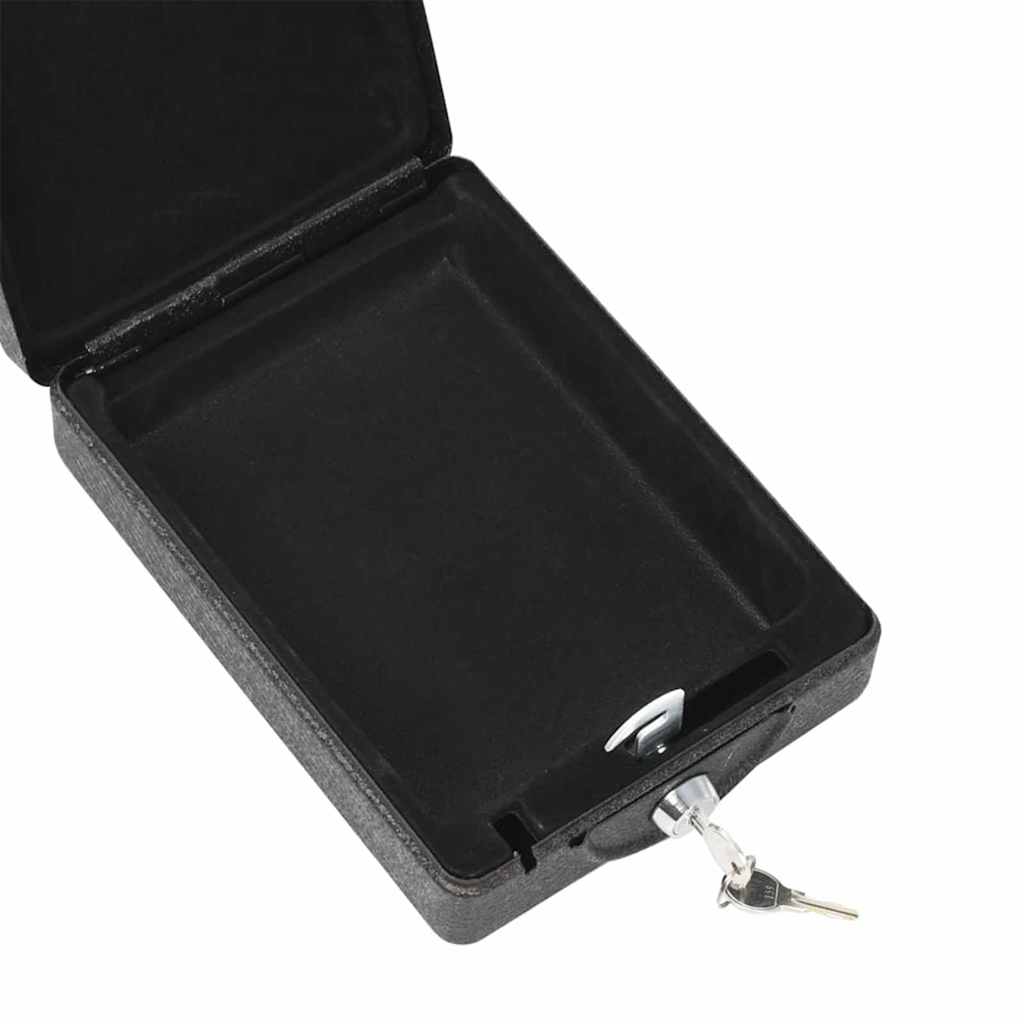 Cofre para Carro com bloqueio Preto 21.8 x 16 x 7 cm Aço