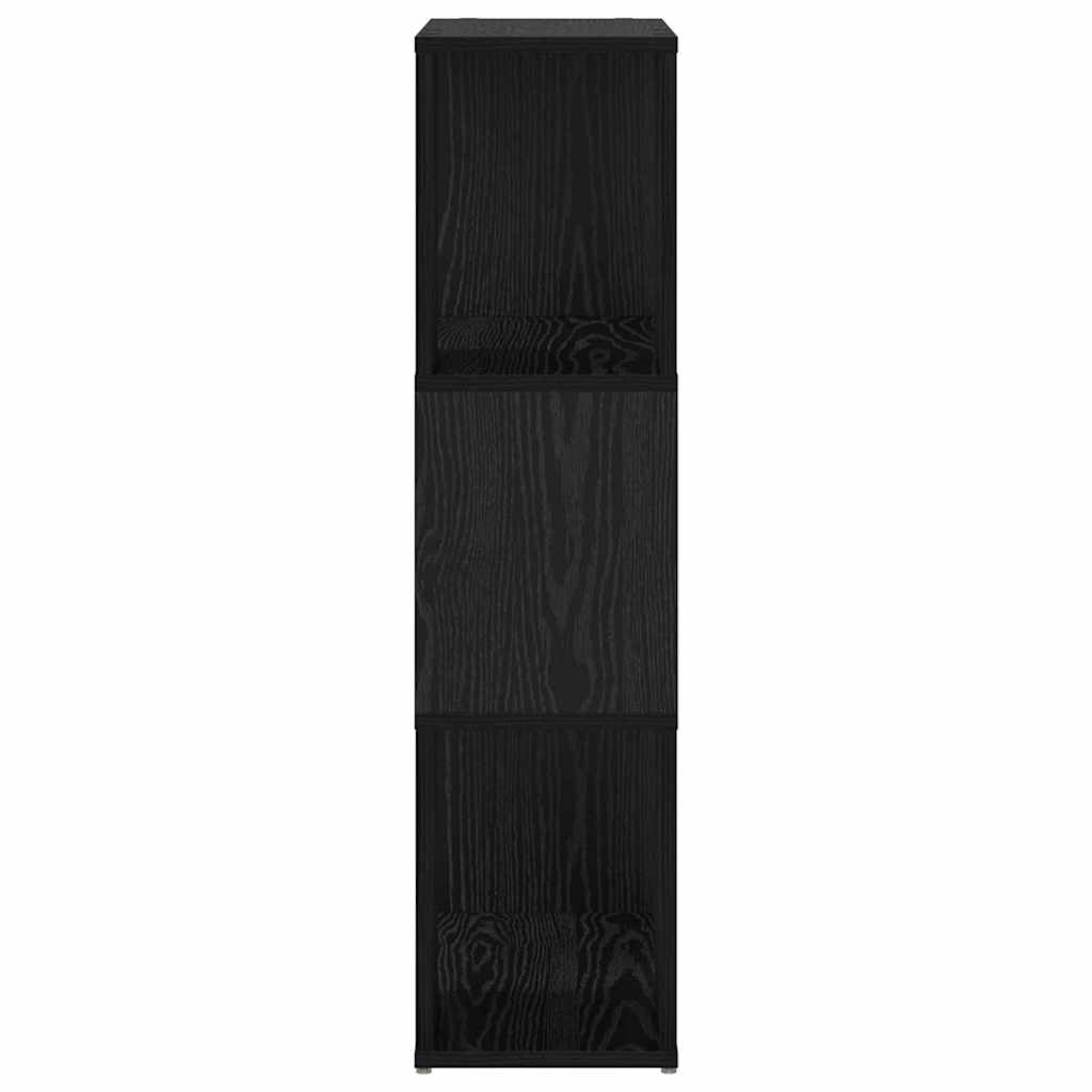 Centro de Entretenimento Preto 60 x 24 x 94 cm