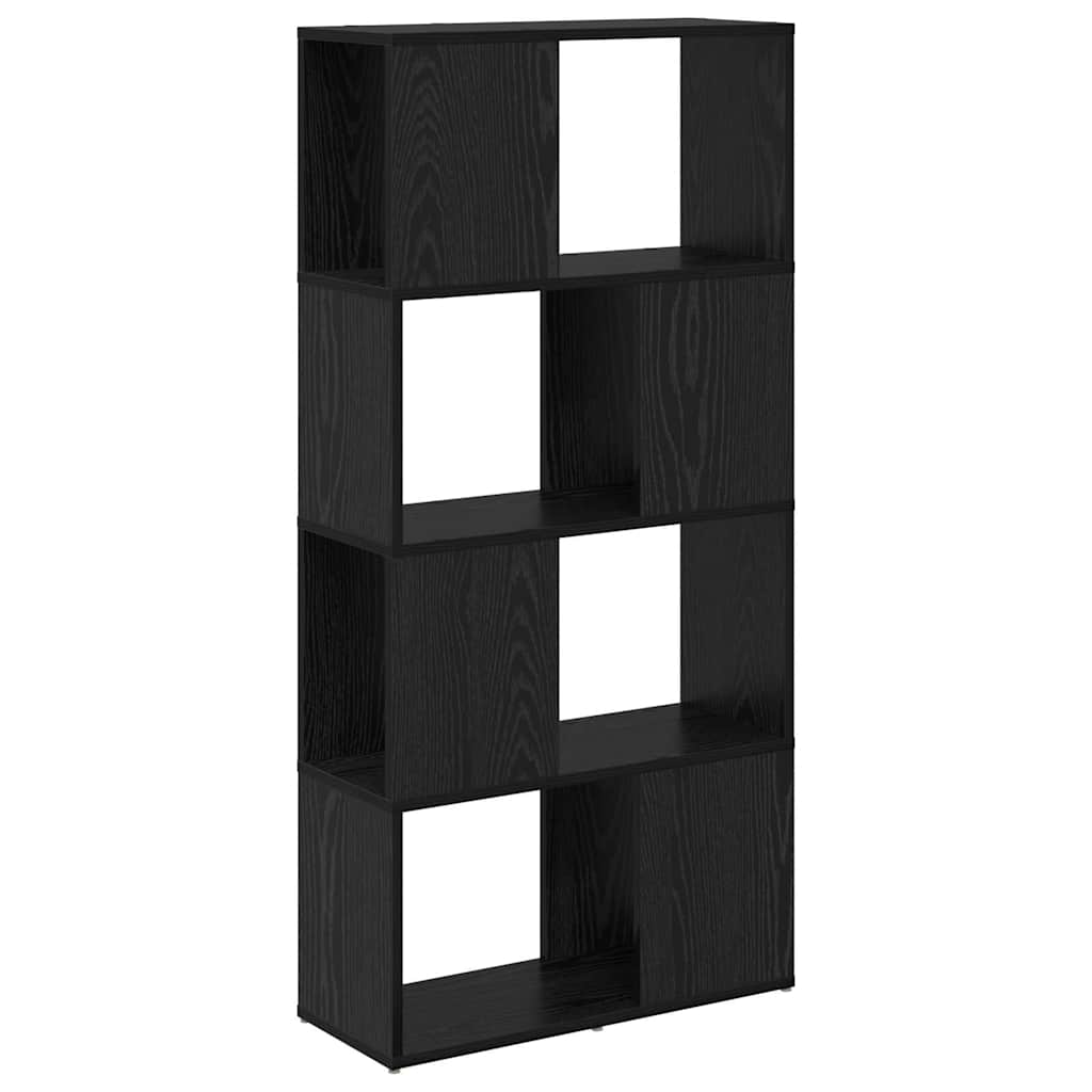 Centro de Entretenimento Preto 60 x 24 x 124 cm