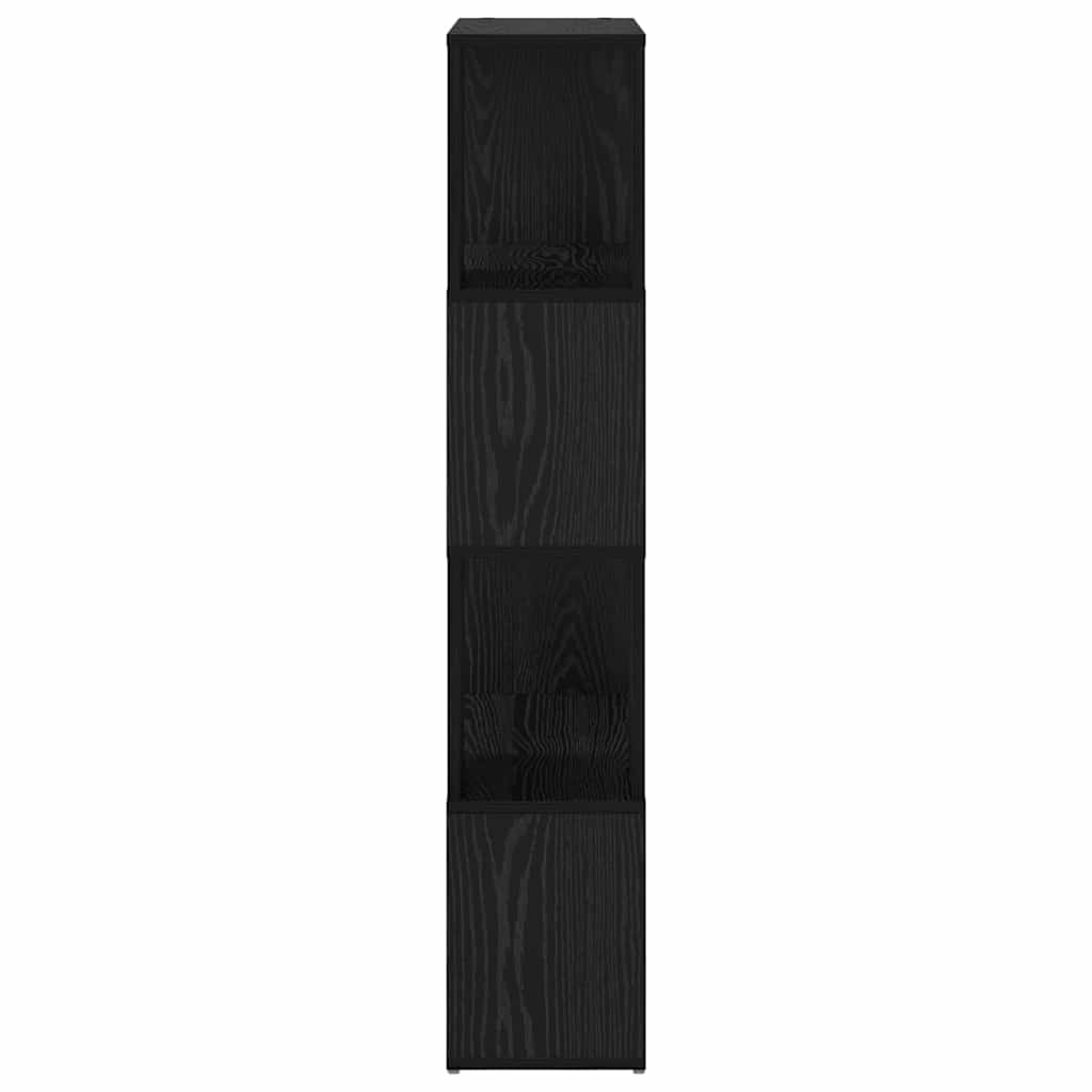 Centro de Entretenimento Preto 60 x 24 x 124 cm