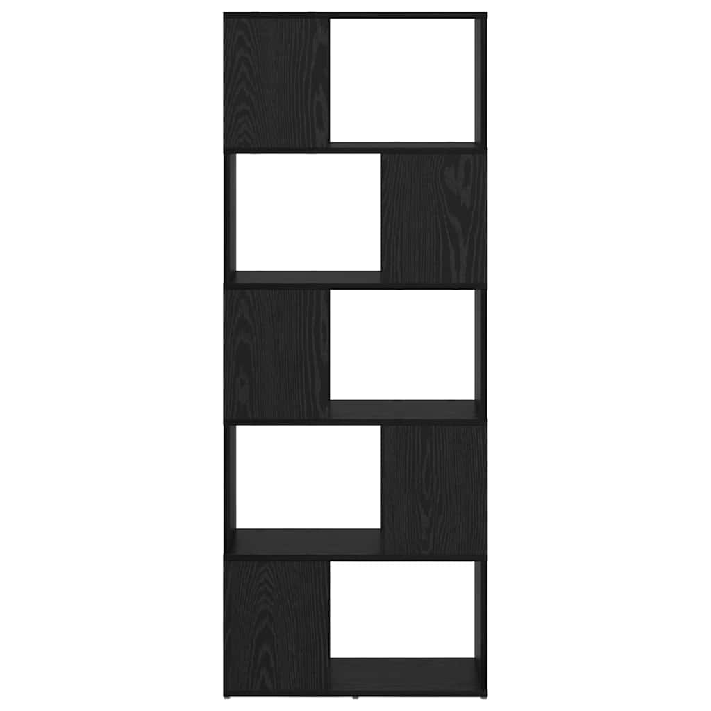Centro de Entretenimento Preto 60 x 24 x 155 cm