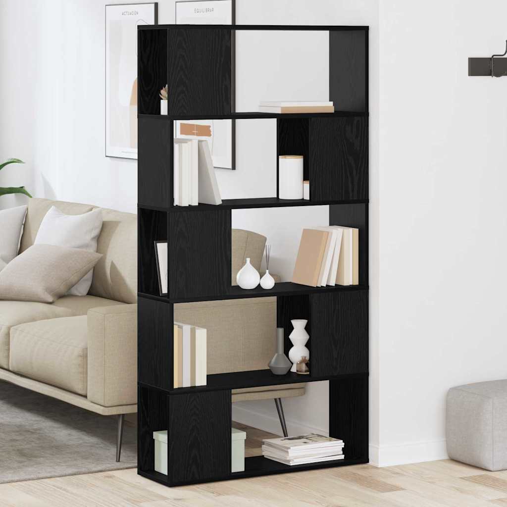 Centro de Entretenimento Preto 80 x 24 x 155 cm