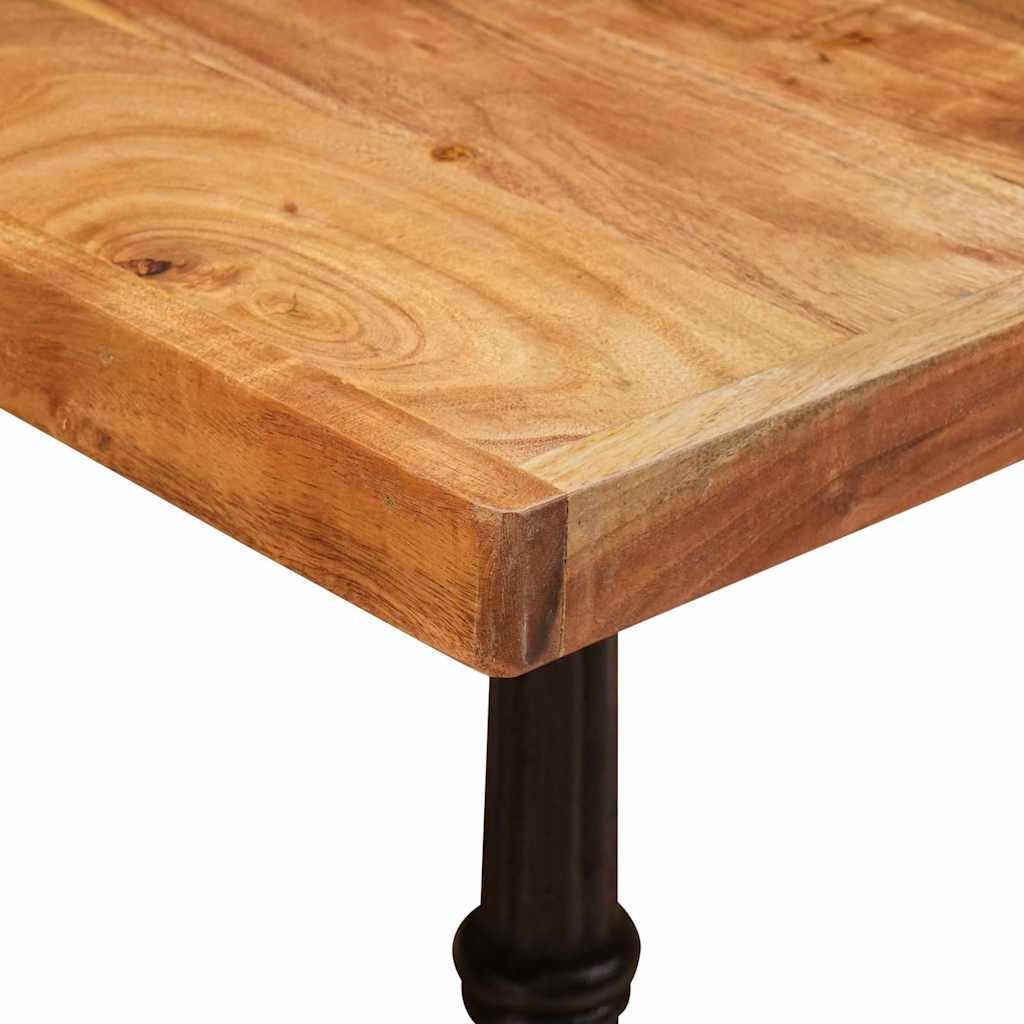 Mesa bistro Castanho 50 x 50 x 76 cm Madeira de acácia maciça