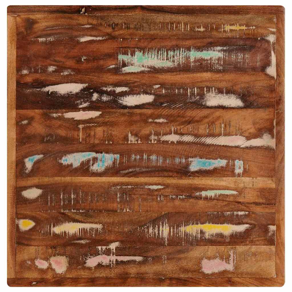 Mesa bistro Castanho 50 x 50 x 76 cm Madeira recuperada maciça
