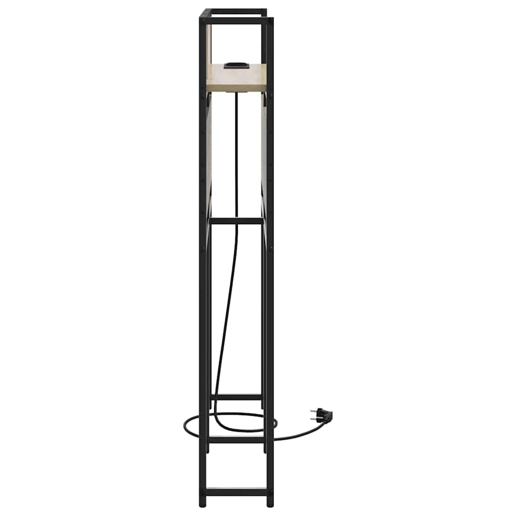 Cabeceira de armazenamento com cabeceira Carvalho sonoma 100 cm