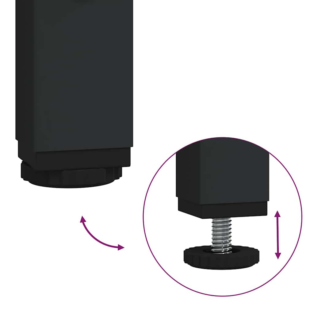 Cabeceira de armazenamento com cabeceira Sonoma cinzento 150 cm