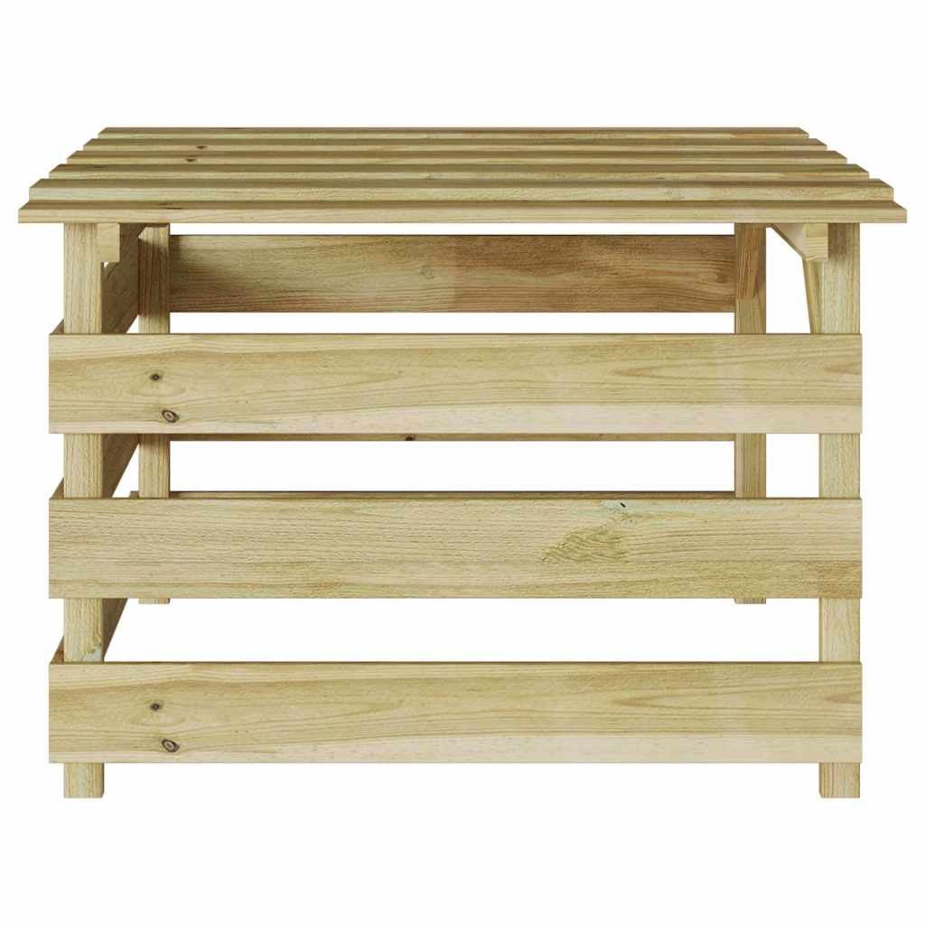 Garagem para robot corta-relva Castanho 84 x 80 x 56 cm