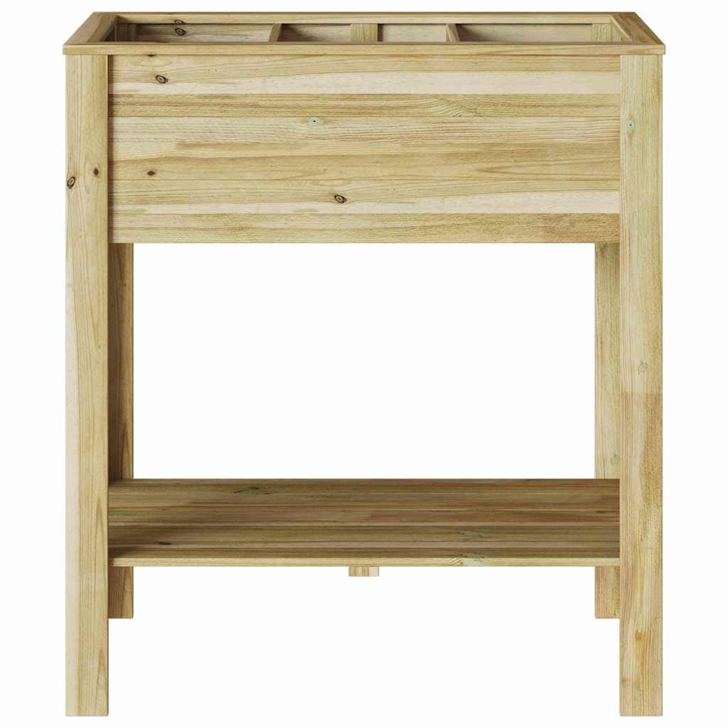 Suporte para Plantas Castanho 85 x 46 x 94 cm Pinho impregnado
