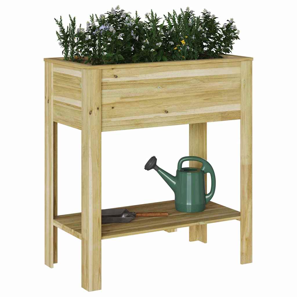 Suporte para Plantas Castanho 85 x 46 x 94 cm Pinho impregnado