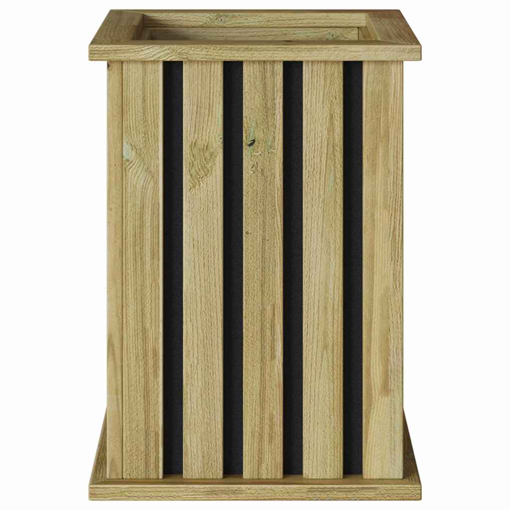Floreira Castanho 33 x 33 x 45 cm Pinho impregnado