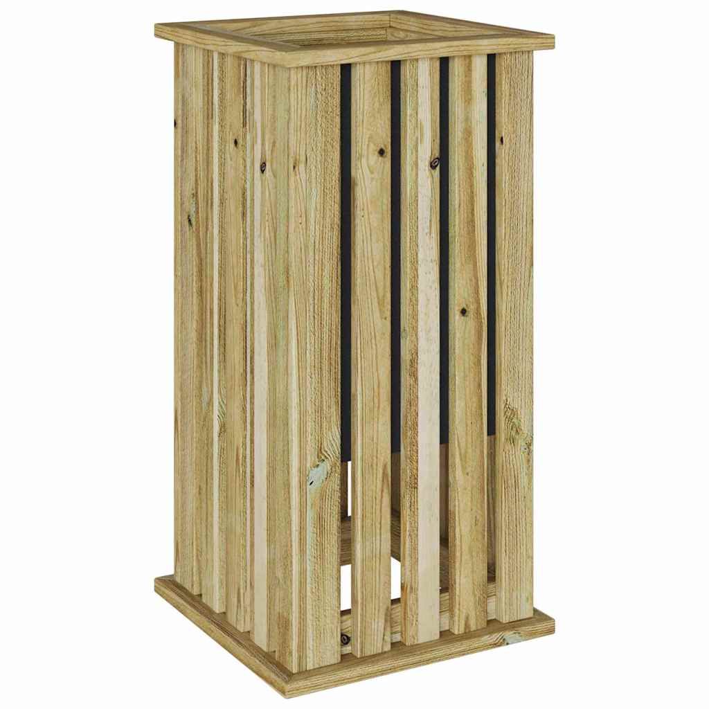 Floreira Castanho 33 x 33 x 65 cm Pinho impregnado