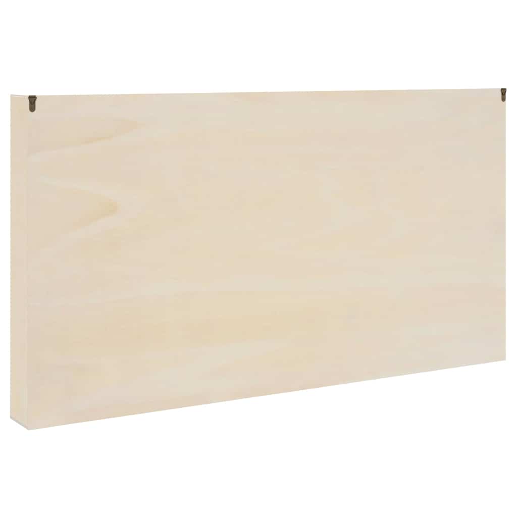 Caixa de Exibição Colecionável de Madeira 100 x 8,5 x 54 cm