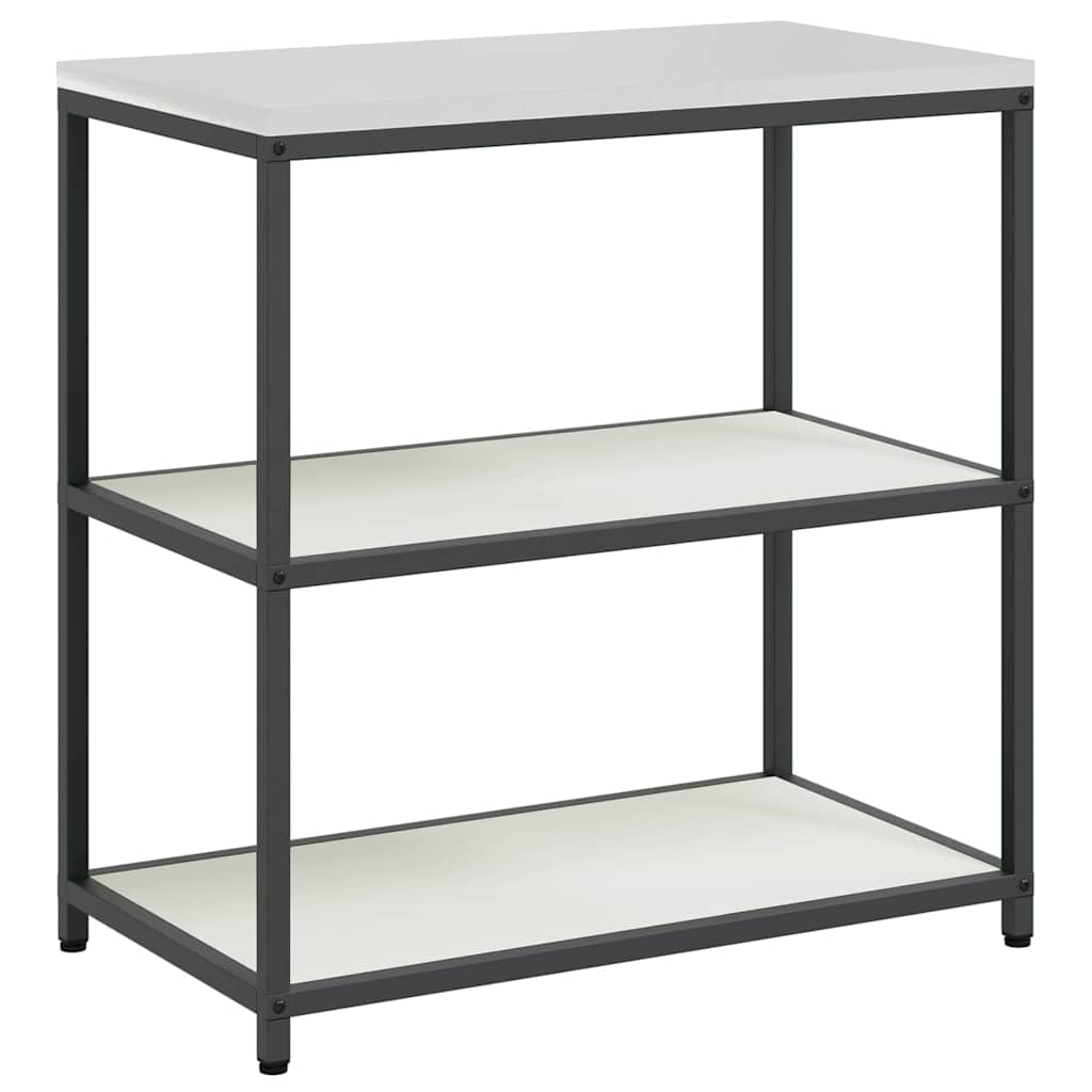 Conjunto de Armazenamento de Cozinha com porta 2 pcs Branco