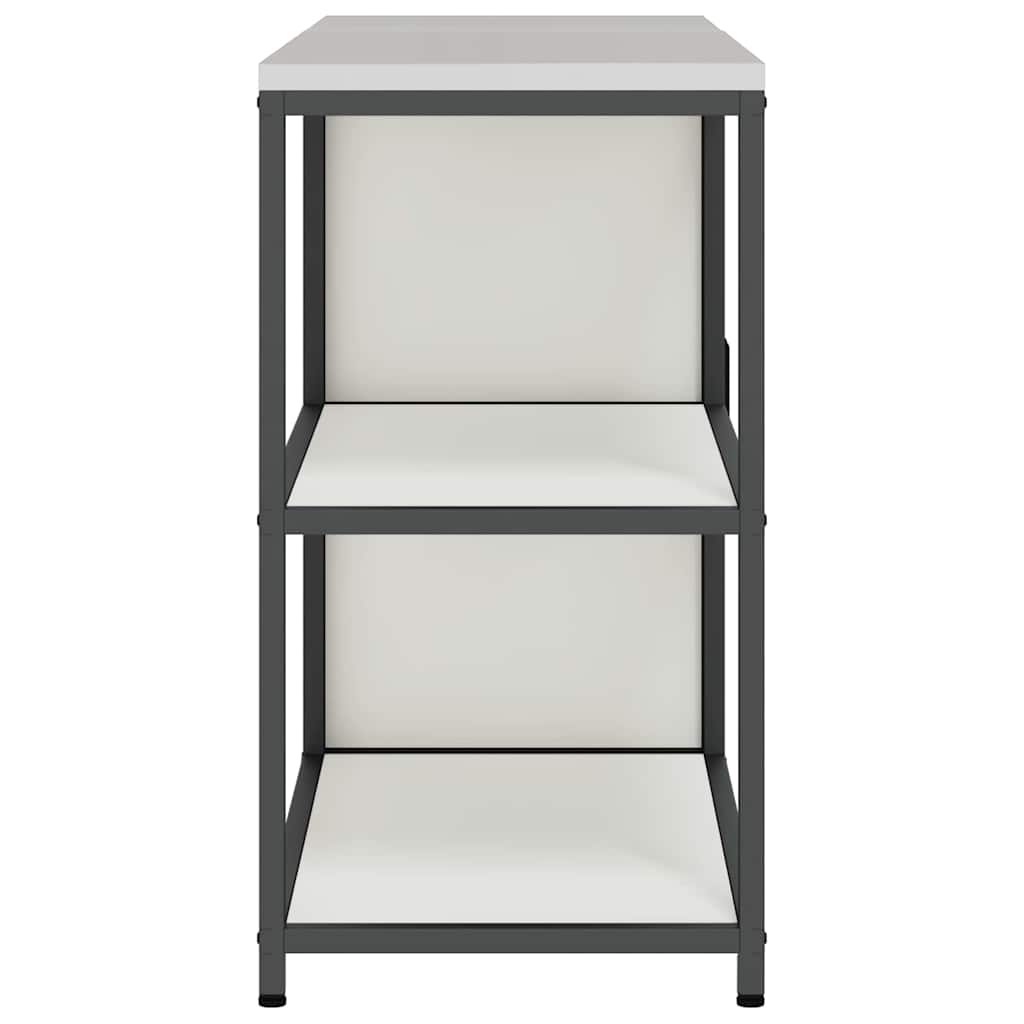 Conjunto de Armazenamento de Cozinha com porta 2 pcs Branco