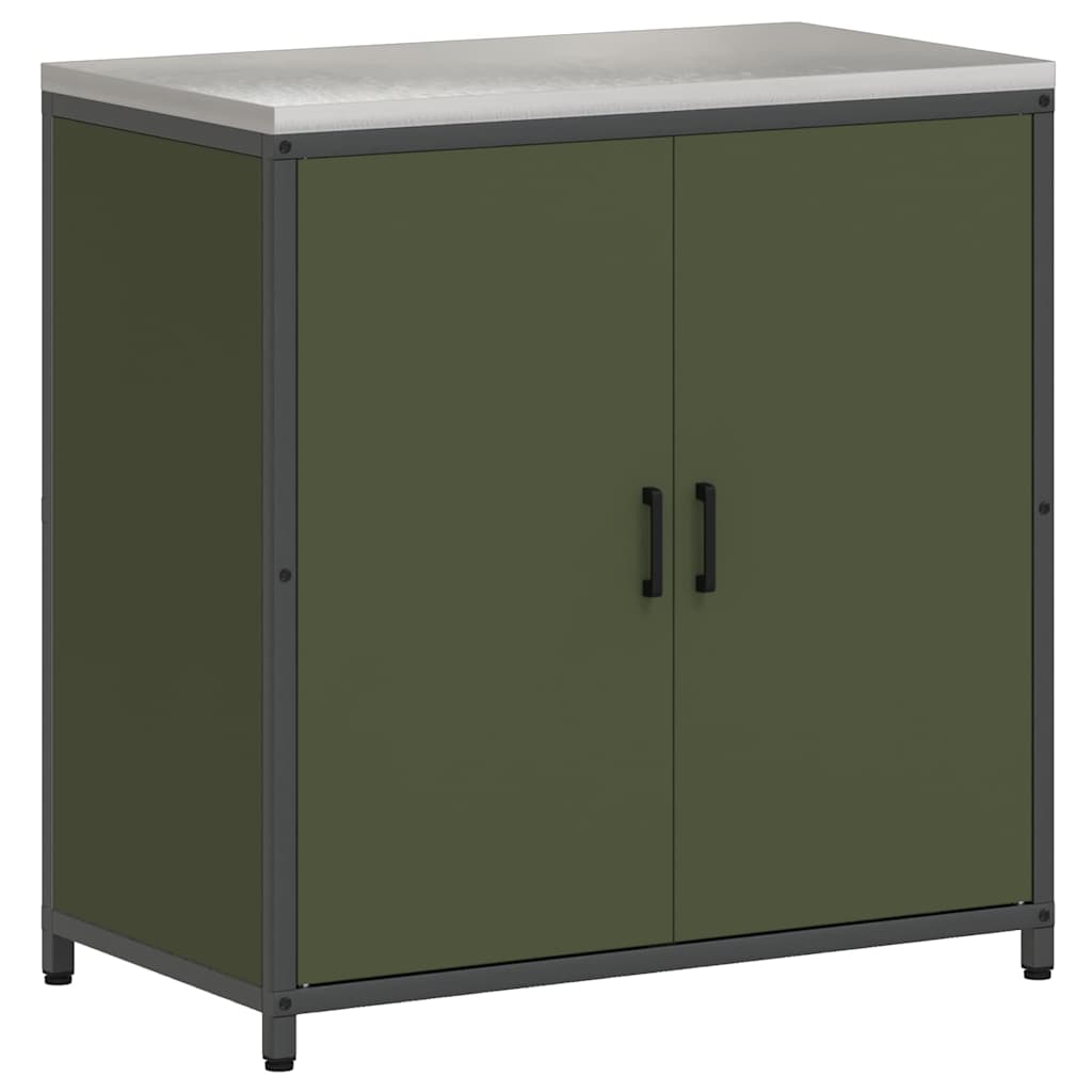 Conjunto de Armazenamento de Cozinha Outros 3 pcs Verde Oliva