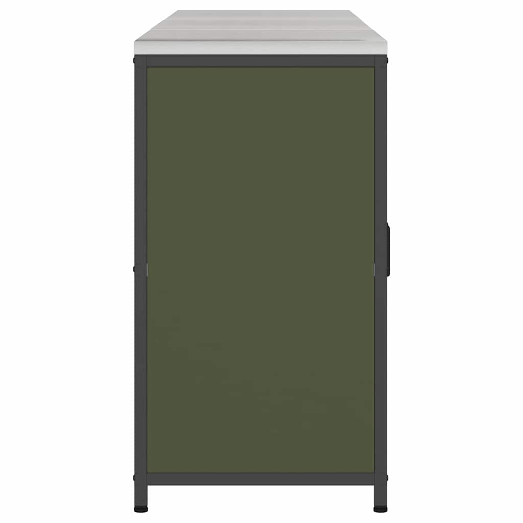 Conjunto de Armazenamento de Cozinha Outros 3 pcs Verde Oliva