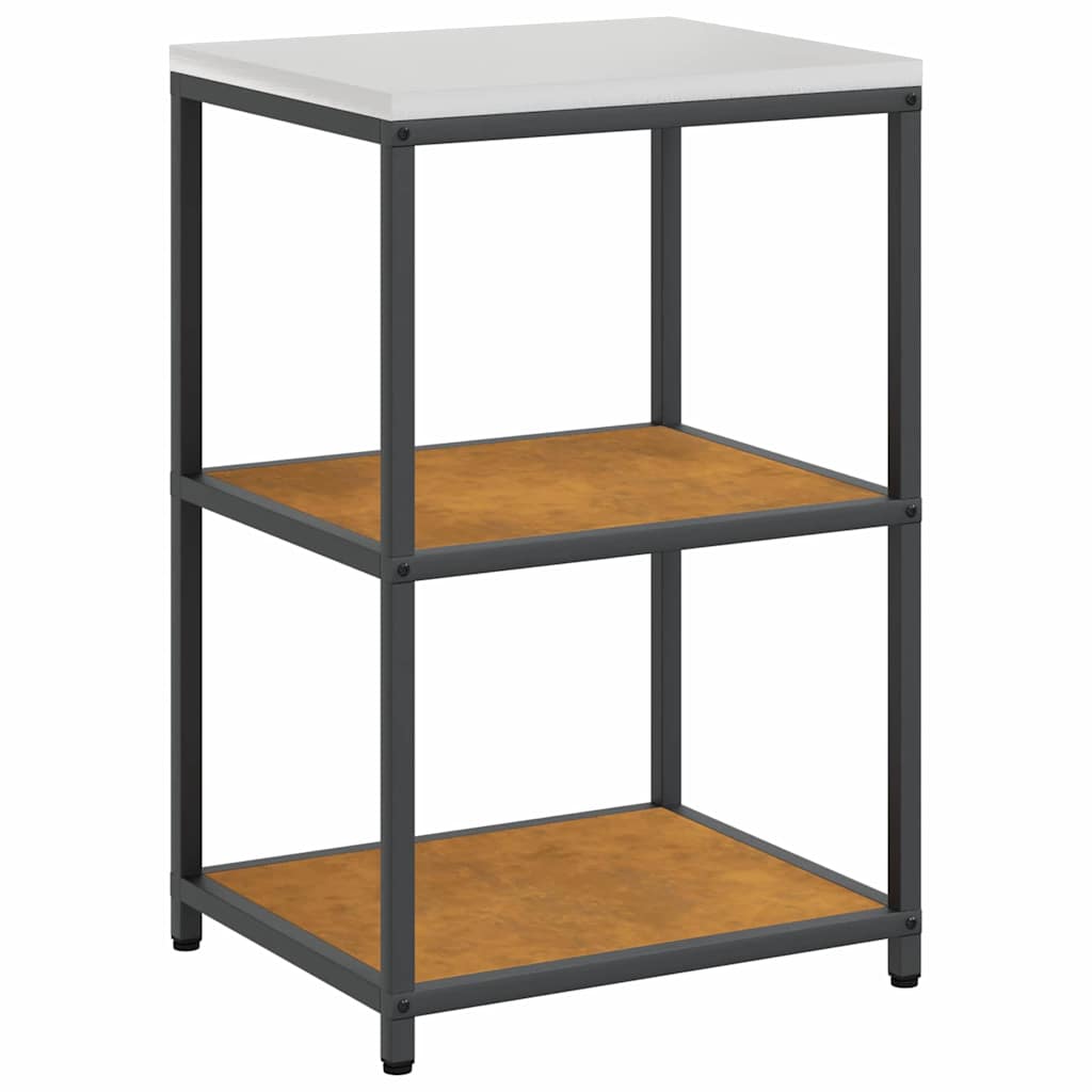 Conjunto de Armazenamento de Cozinha 2 pcs Ferro Enferrujado