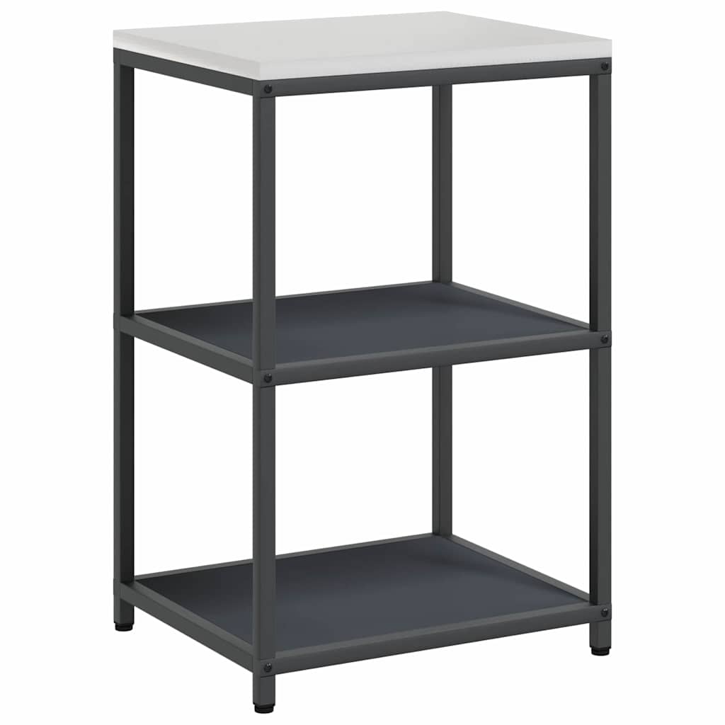 Conjunto de Armazenamento de Cozinha com porta 2 pcs Antracite