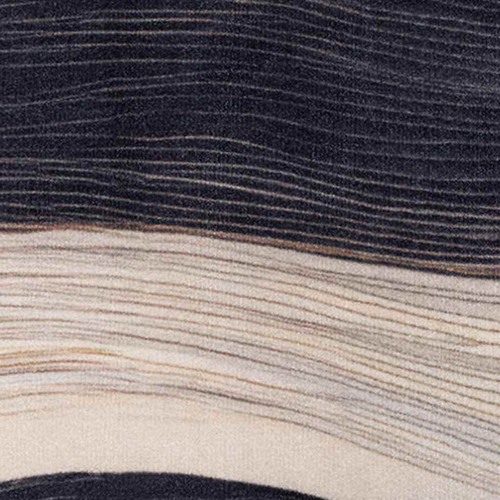 Tapete de Cozinha Art Deco Preto 150 x 45 cm Veludo
