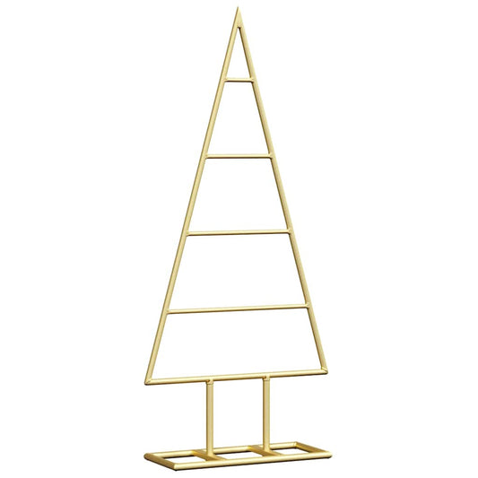 Árvore de Natal de metal Ouro 60 cm Aço com Revestimento em Pó