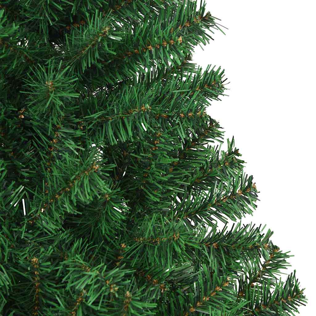 Árvore de Natal Artificial Verde 240 cm PVC, Aço e Plástico