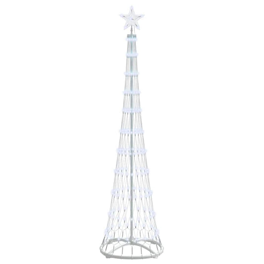 Árvore de Natal LED Branco frio 51 x 51 x 190 cm Metal