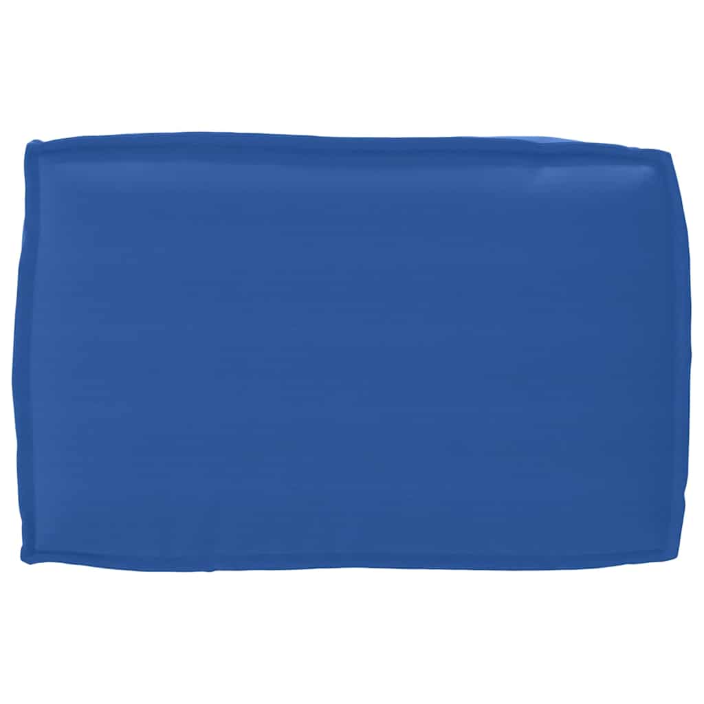 Conjunto de Almofadas para Palete 3 pcs Azul Royal