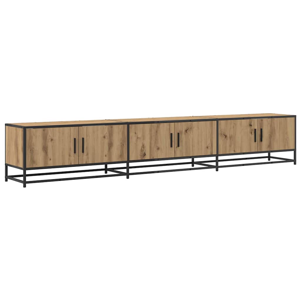 Gabinete para TV carvalho artisiano 240 x 35 x 41 cm