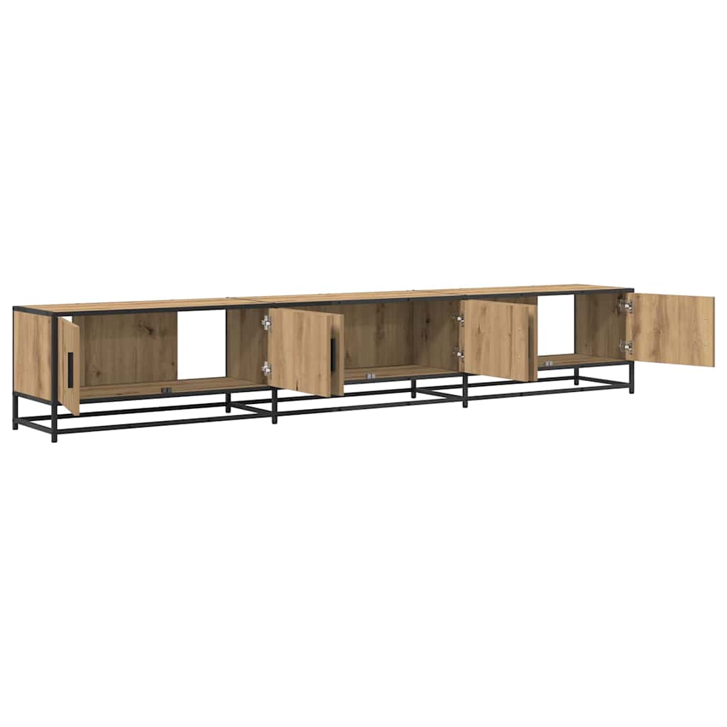 Gabinete para TV carvalho artisiano 240 x 35 x 41 cm