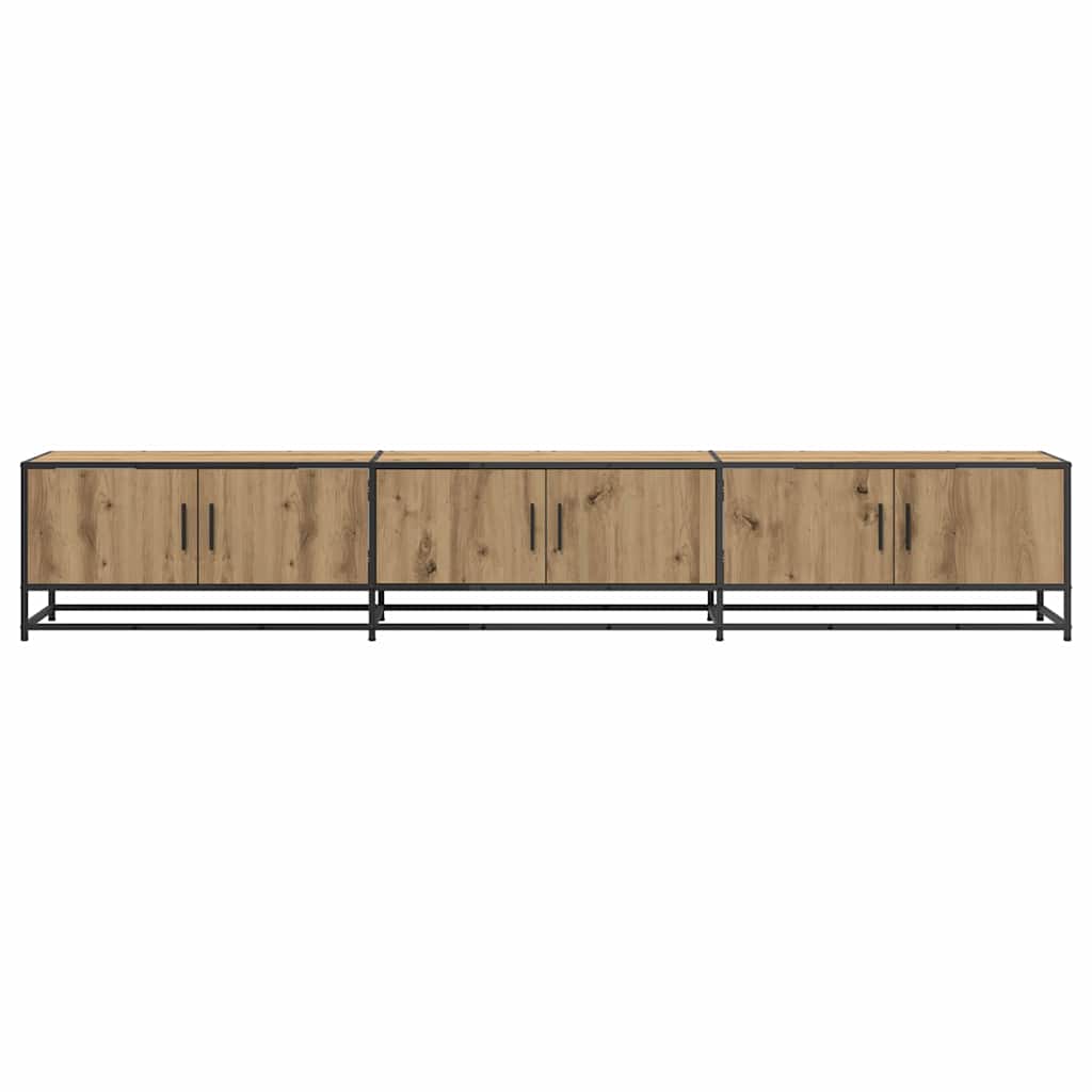 Gabinete para TV carvalho artisiano 240 x 35 x 41 cm