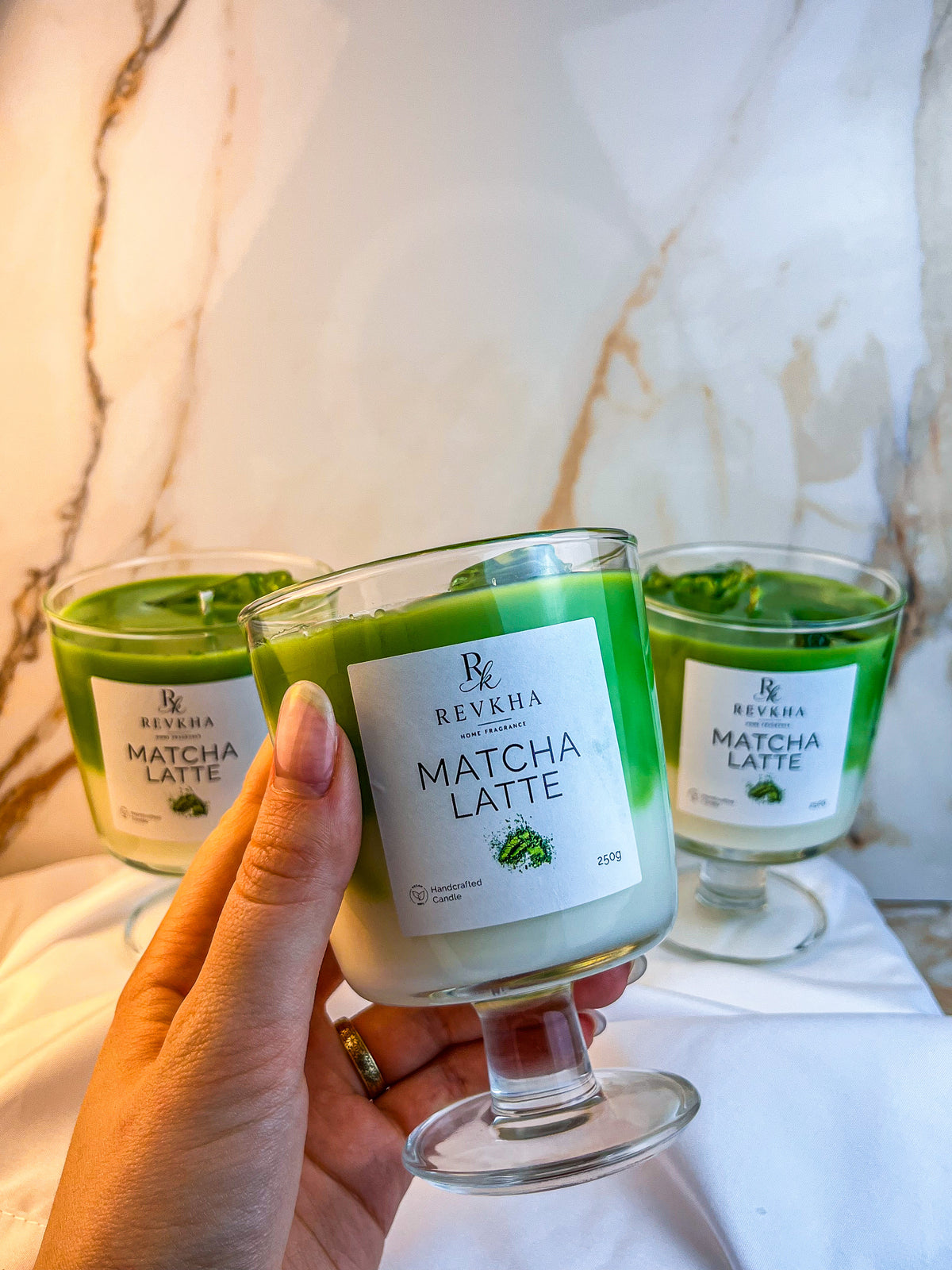 Vela Matcha Latte Artesanal 🍵
