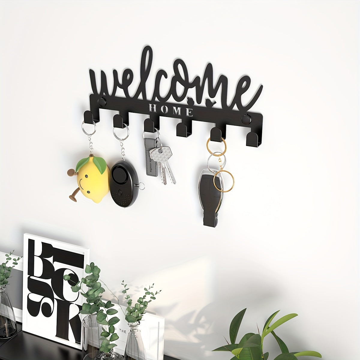 Welcome Home Wall Key Holder