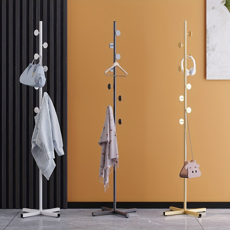 Freestanding coat rack in modern design