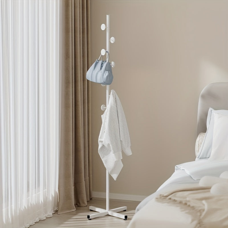 Freestanding coat rack in modern design