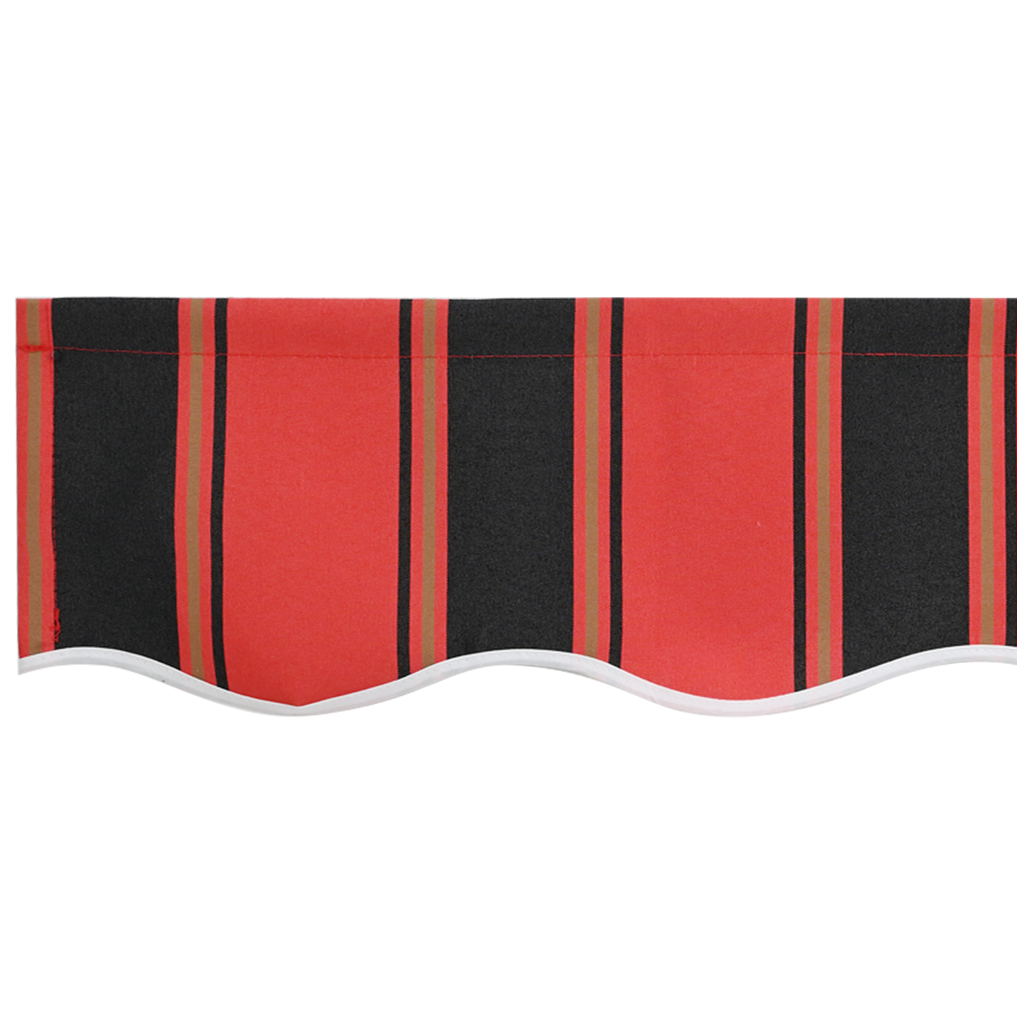 Toldo Retrátil amarelo e laranja 400 × 350 cm Poliéster