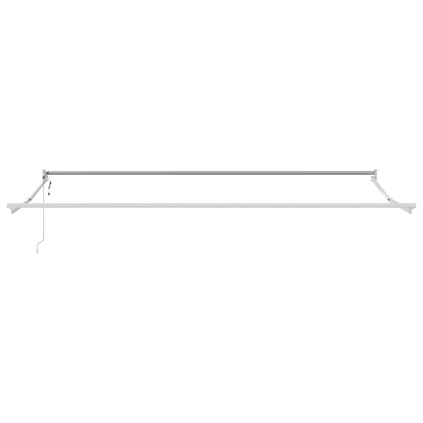 Toldo Retrátil com Manual amarelo e laranja 400 ×350 cm tecido