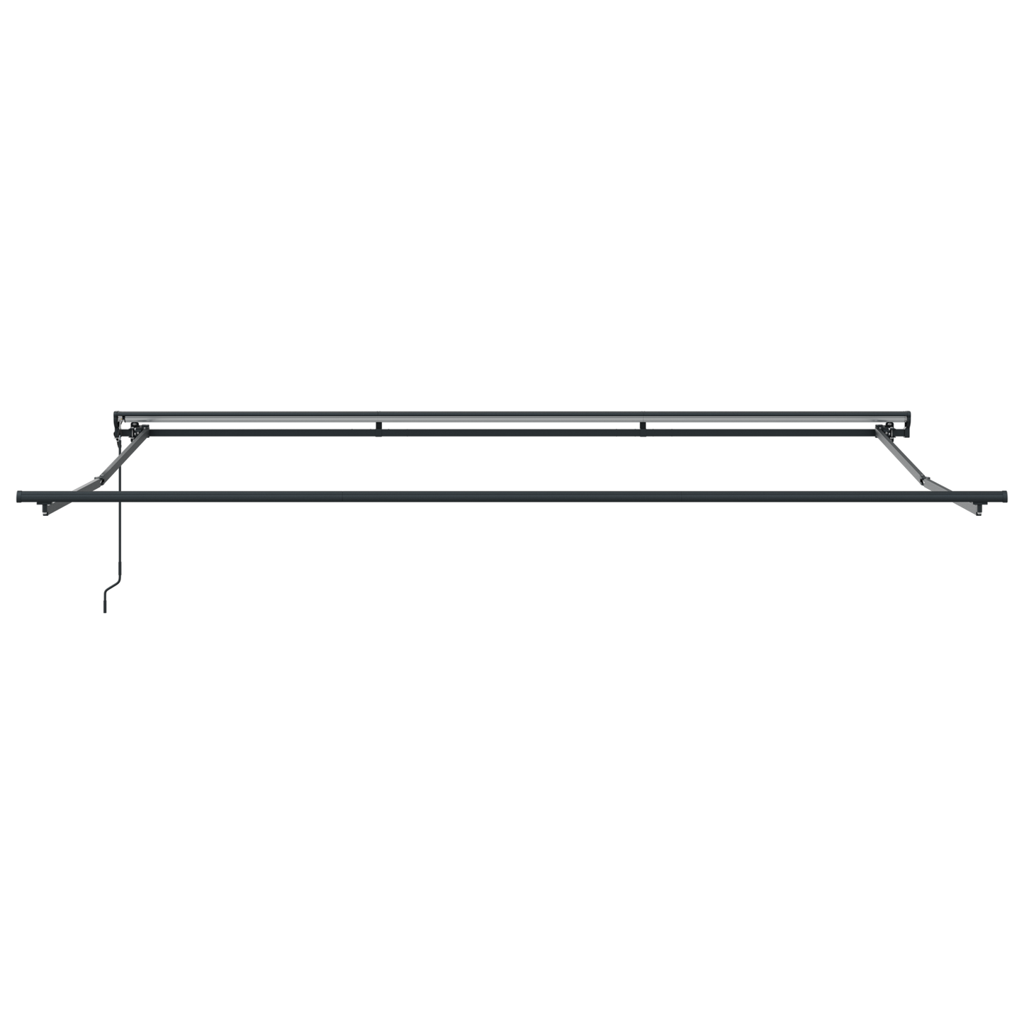 Toldo Retrátil com amarelo e laranja 400 × 350 cm tecido