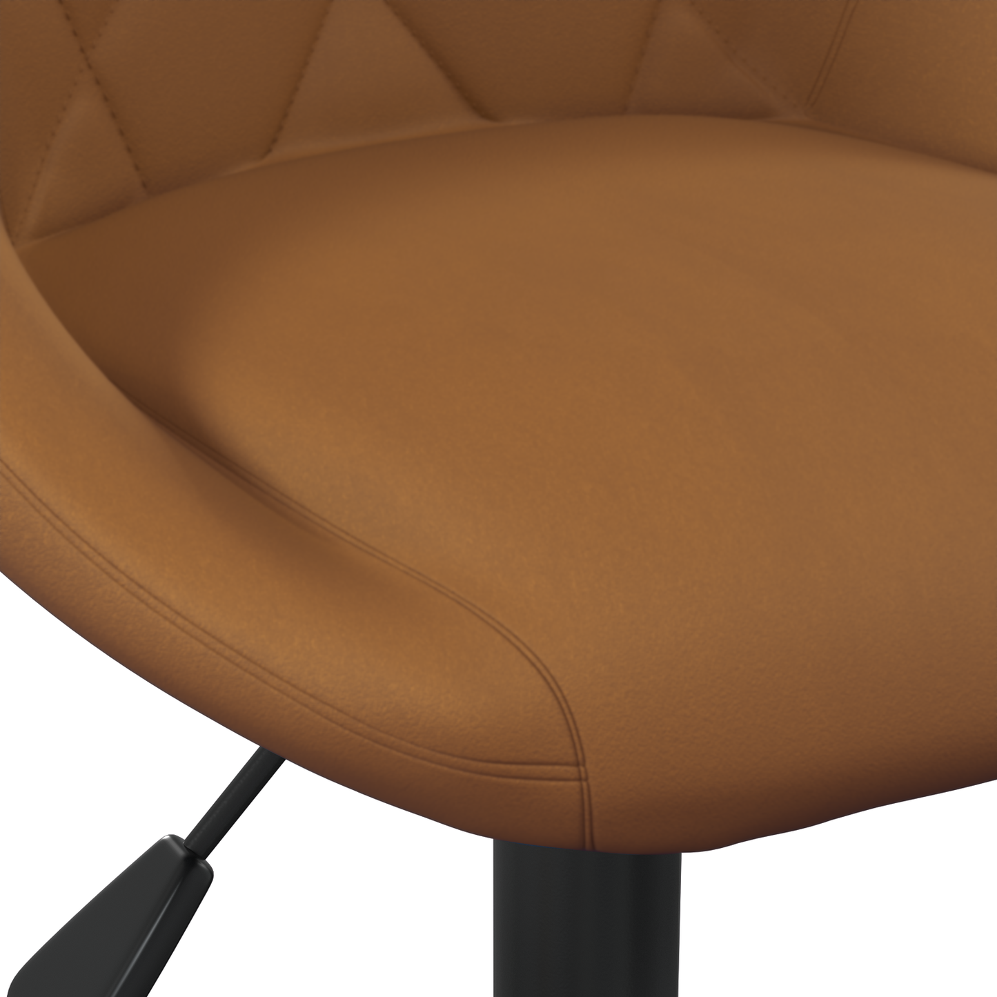 Cadeiras de Jantar Giratórias 2 pcs Castanho 46 x 44 x 77.5 cm